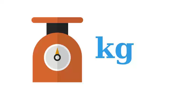 kg, kilogram